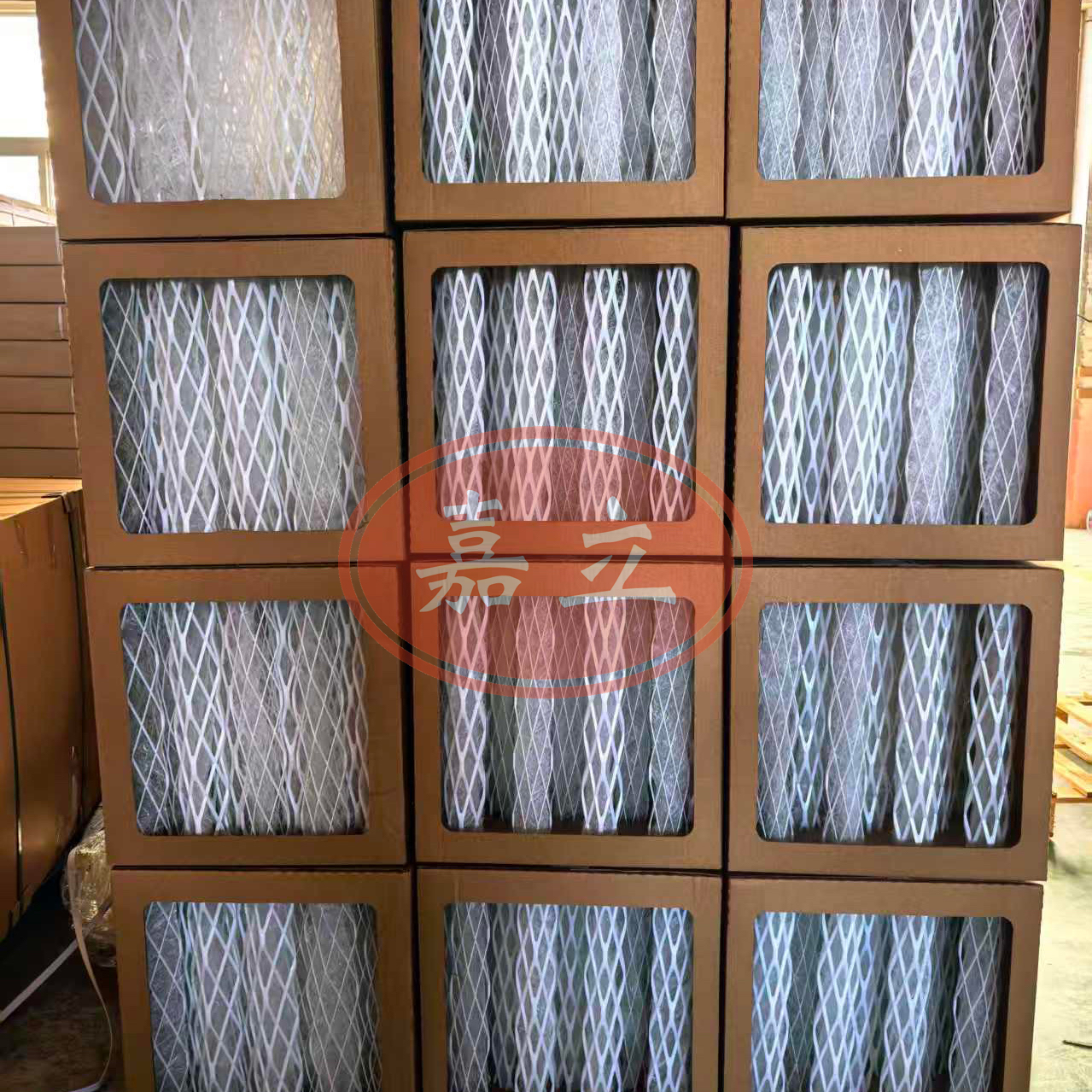 阜平3D柱型漆雾过滤收集器