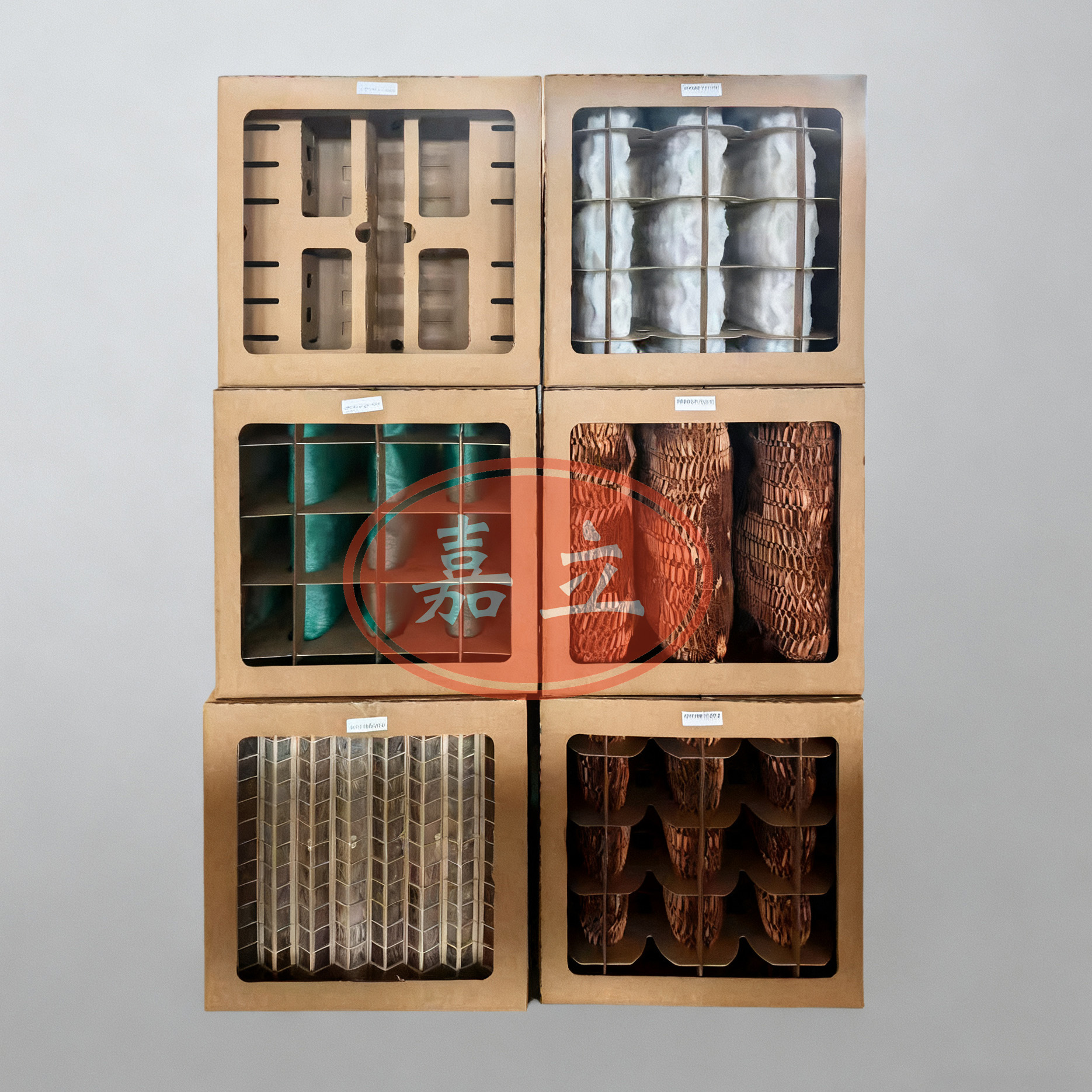 阜平纸盒式漆雾过滤纸箱